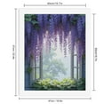 thumbnail image 2 of Paint by Numbers Kit for Adults, Purple Wisteria Window View Nature Paint by Numbers, Easy Paint by Numbers Kit for Adults Beginner, DIY Adult Paint by Number Kits on Canvas, 12x16in Home Decor, 2 of 7