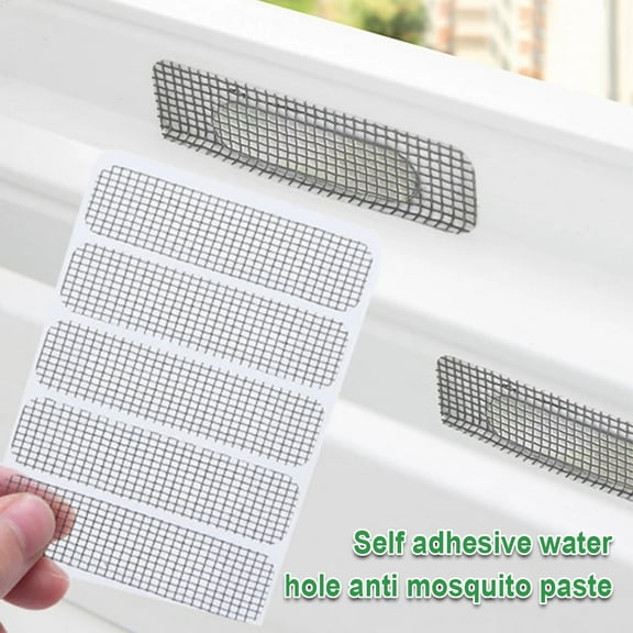Willstar Mosquito Repairing Atch Doors And Windows Drain Hole Mosquito Net Sticker Screening Self Adhesive Insect Stickers Anti-Mosquito