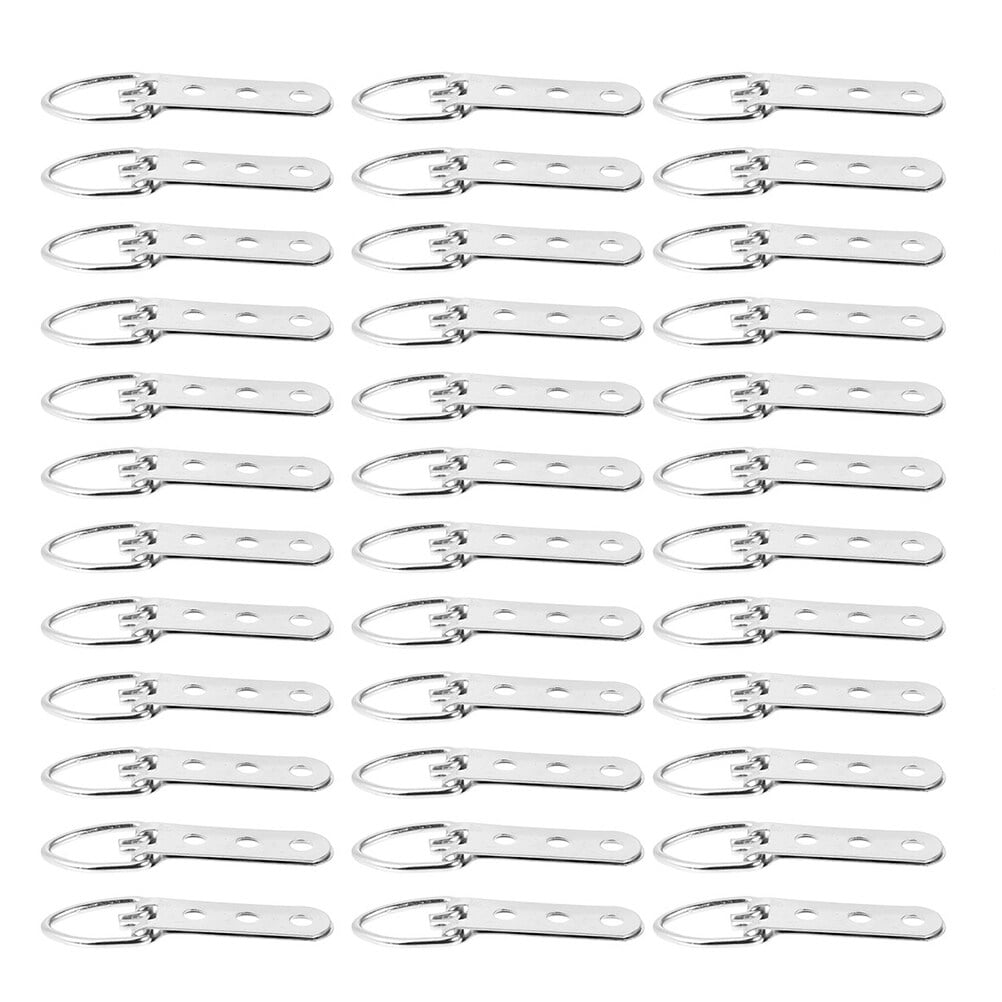 YSNOOWE Picture Frame Hangers Silver Durable Wall Mounting for Home Decor 150Pcs