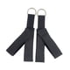 thumbnail image 3 of 2 correas de pilates, correas de yoga, correas para cintura, espalda, piernas y pies, anillo en D, reformer Negro, 3 of 9