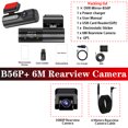 thumbnail image 3 of ACCEO Dash Cam UHD 4K para coche Cámara de visión nocturna con GPS WiFi CAR DVR Lente dual 4K frontal y cámara trasera 1080P Estacionamiento 24 horas, 3 of 5