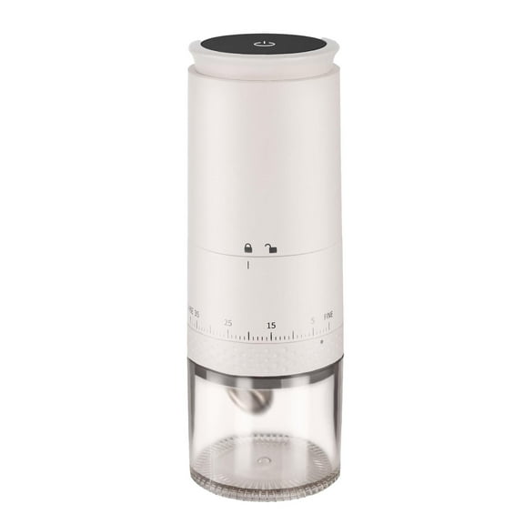 LAILLSH 2026 New Food Blender Portable Electric Conical Burr Coffee Grinder Rechargeable Small Mill with 38 Adjustable Grind Settings Compact Cordless Travel Grinder for Cold Brew Pour Over French