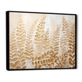 thumbnail image 2 of Designart "Tranquil Retreat Amongst The Gold Ferns" Ferns Floater Framed Canvas Art Print, 2 of 5