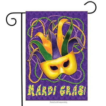 Briarwood Lane Mardi Gras Holiday Garden Flag