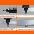 thumbnail image 4 of Riveting Tool Pneumatic Rivet Pulling  Quick Screw M6-M8 Riveter 750rpm 90PSI 1/4in BSPP Male Thread, 4 of 8