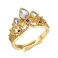 thumbnail image 1 of Anillo Botrinal Rapunzel Princess Crown Tangled Fans Jewelry, 1 of 8