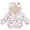 style-01 White, variant on Girls Winter Coats Kids Girls Boys Winter Coat with Removable Hood Toddler Warm Puffer Jacket Size 2T 3T (White,2-3 Years)