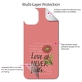 thumbnail image 4 of DistinctInk Custom SKIN / DECAL compatible with OtterBox Symmetry for iPhone 11 Pro (5.8" Screen) - 1 Corinthians 13 - Love Never Fails - Flower, 4 of 5