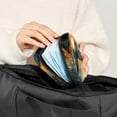 thumbnail image 5 of Butterfly Small Bag Sanitary Napkin Bag Mini Pouch for Purse Small Storage Bag Pouch Case, Made of Velvet, Sponge, Oxford Fabric, 4.7x6.6x6.6 in, 5 of 6