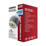 LED Hi-Bay 100/120/150 Selectable Wattage Mogul Extended 5000K 100V-277V