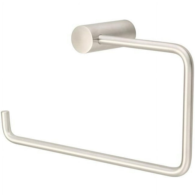 Olympia H-1014-BN Anneau Porte-Serviette, PVC Nickel Brossé