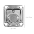 thumbnail image 2 of Homoyoyo Stainless Steel Boat Hatch Pull Handle, Rust-Resistant Marine Hardware, and Easy to Install, 2 of 8