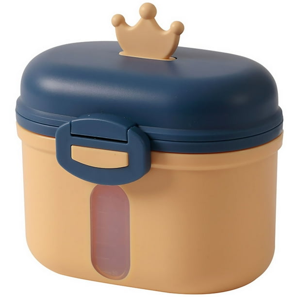 BRIGHTFUFU 1 juego de contenedores de leche en polvo Caja de fórmula premium Caja portátil de fórmula para bebés