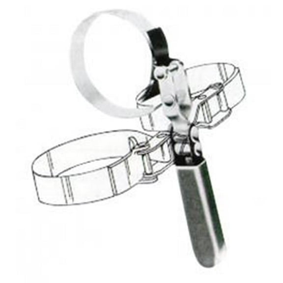 3.5 - 3.87 in. Standard Swivel Grip Oil Filter Wrench