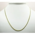 thumbnail image 3 of 14K Yellow Gold 2.5mm Hollow Cuban Chain, FREE Microfiber Cloth, Curb Link Mens Womens Necklace, Giorgio Bergamo, 3 of 9