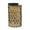 Brown Decorative Chevron Cylinder 7" x 7" x 17", variant on DecMode Brown Plastic Rattan Decorative Candle Lantern