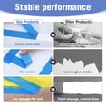 thumbnail image 3 of 20 Rolls Blue Painters Tape 1 Inch Wide 0.94In x 1100 Total Yards Bulk Blue Masking Tape, Heat Resistant Washi Tape for Wall Painting DIY Projects, Sharp Lines, 3 of 5