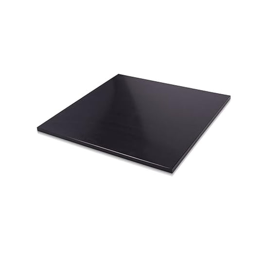 HDPE (High Density Polyethylene) Plastic Sheet 1/2" x 12" x 24" Black