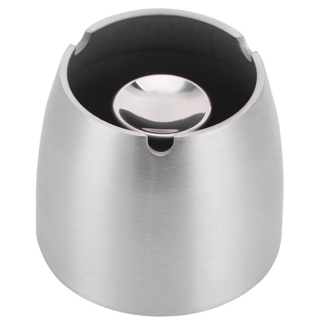 Cenicero De Metal, Cenicero Resistente Al Viento De Acero Inoxidable Duradero Para Exteriores Para Interiores Para El Hogar