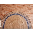thumbnail image 4 of Chouhan Rugs Natural Jute Light Blue 3 Bordered Rug Bohemian Rug Decor Rug Handwoven Rug Custom Rug Decorative Rug, 4 of 4