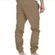 thumbnail image 2 of Pantalones deportivos informales para hombre, de poliéster, color liso, para todas las estaciones, 2 of 2