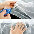 thumbnail image 4 of 2.5mx10m Garden Fruit Vegetable Protective Mesh Net Garden Netting Barrier with 30PCS Cable Ties Plant Barrier Anti Insects Bird Pest Polyethylene Net for Greenhouse Plant Protecting, 4 of 10