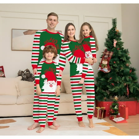 

Family Christmas Pajama Set Family Matching Outfits-Santa Hohoho