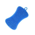 thumbnail image 1 of Cateissary Cepillo para lavar platos, plato, sartén, cepillos de limpieza de aceite, aislamiento térmico reutilizable, esponjas de lavado, estropajos, Cocina y Comedor Azul Cateissary HA067224-01, 1 of 6