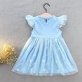 thumbnail image 4 of WIBACKER 1-6Y Girls Princess Costumes Dresses Fancy Dress Up Clothes for Halloween Party Cosplay Christmas, 4 of 11
