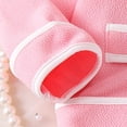 thumbnail image 4 of HAYIMI Girls Long Sleeve Jacket Vest Pleated Skirt Three Piece Outfit Sets For Toddler Kids Versatile Clothes Sets, 4 of 7