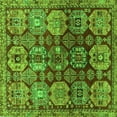 thumbnail image 1 of Ahgly Company Indoor Square Persian Green Traditional Area Rugs, 5' Square, 1 of 1