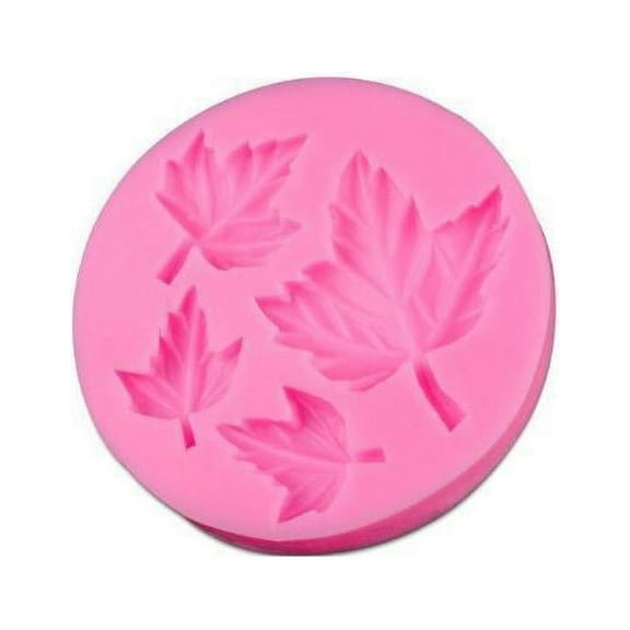Fall Maple Leaf Silicone Mold - 3 inch wide