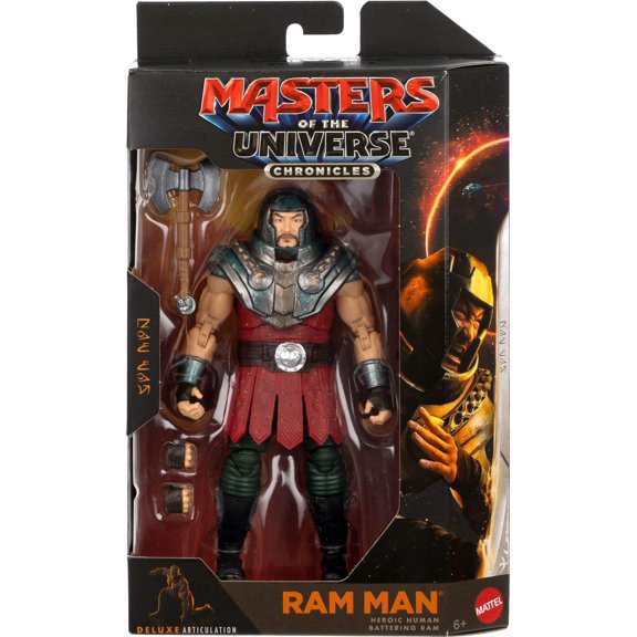 Figura de acción Maestros del Universo – Ram Man 17 cm (Colección Chronicles 2026)