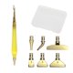 thumbnail image 1 of DIY Diamond Drill Pen 5D Resin Diamond Accesorios con 6 cabezales de pluma de repuesto FLhrweasw Nuevo, 1 of 9