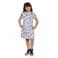 thumbnail image 4 of Hello Kitty Girls Short Sleeve Dress, Sizes 4-12, 4 of 11