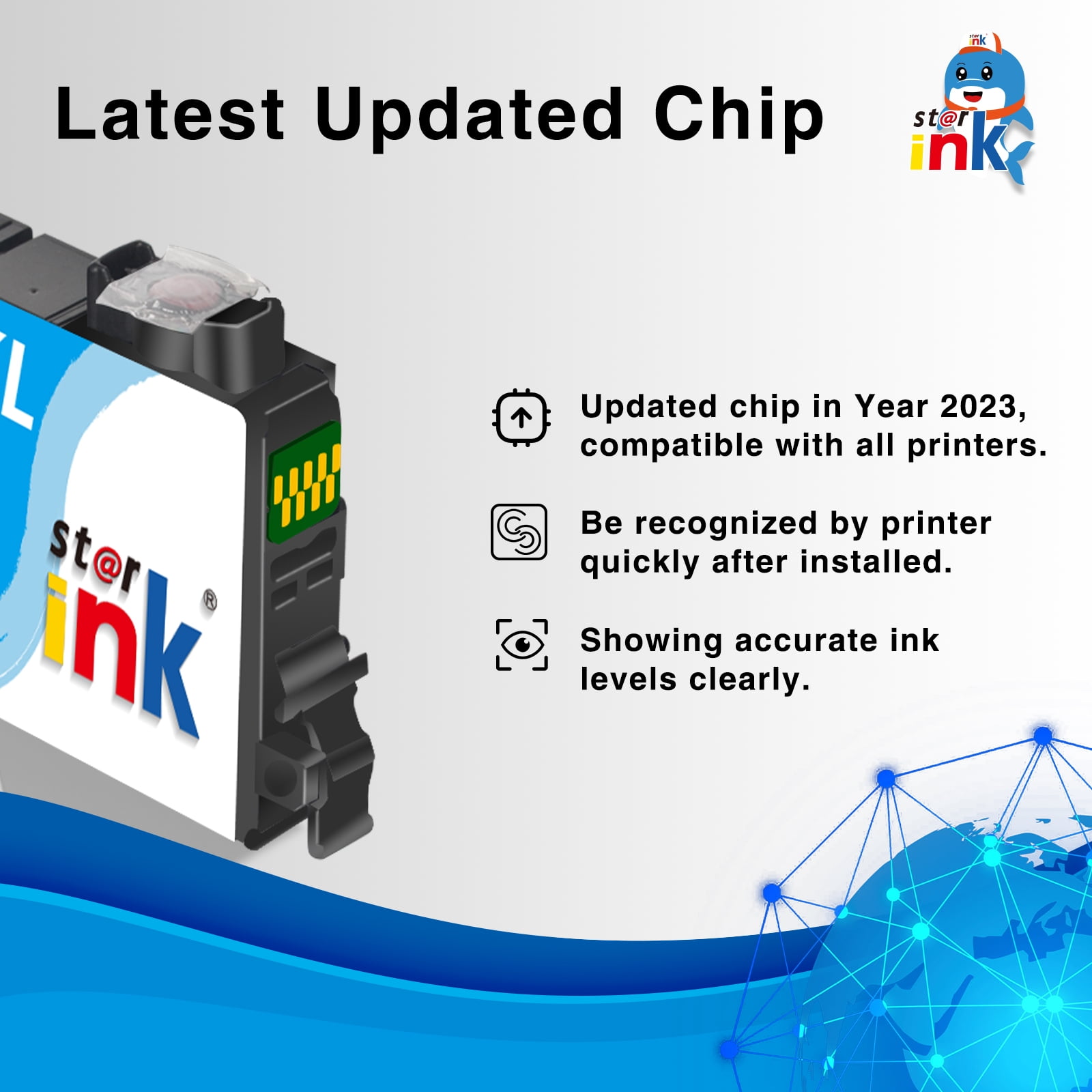 DHECINK Ink Cartridge Compatible for Epson 812 Ink Cartridges for Epson 812XL Printer Ink for Workforce Pro WF-7820 WF-7840 (Black Cyan Magenta Yellow)
