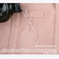 thumbnail image 3 of PU Leather Woman Laptop Bag Tablet Shockproof Laptops Accessories Mice 14-inch Dual Layer Multi-pockets Cute Notebook Computer Storage Handbag Briefcase, 3 of 8