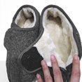 thumbnail image 3 of Zapatos para Caseros Hombres Cómodos Cálidos Lujoso Los Pies Hinchados, 3 of 8