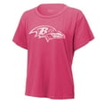 thumbnail image 2 of Women's Majestic Threads Derrick Henry Pink Baltimore Ravens Name & Number T-Shirt, 2 of 3