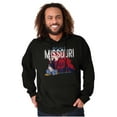thumbnail image 5 of Popeye Missouri State MO Cartoon Hoodie Sweatshirt Women Men Brisco Brands S, 5 of 6