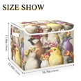 thumbnail image 3 of Various Birds Large Storage Bins with Linen Collapsible Lid Storage Box 16.7 x 12.6 x 11.8in, 3 of 7