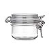thumbnail image 3 of 2Pcs 4 Oz/120ml Clear Round Plastic Home Kitchen Storage Sealed Jar Bottles with Leak Proof Rubber and Hinged Lid for Herbs, Spices, Candy, Gift, Arts and Crafts Storage Multi-purpose Container, 3 of 4