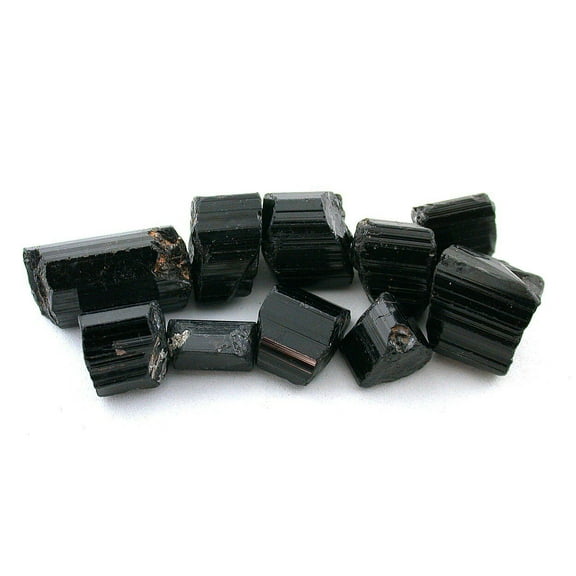 50 Grams 250 Carats  Black Tourmaline Crystal Gem Stone Gemstone Rough