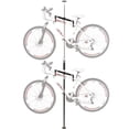 thumbnail image 1 of Rage Powersports Elevate Outdoor Bike-Stand-5 Double Vertical Bicycle Storage Hanger Rack, Fits 2 Bikes, 1 of 4