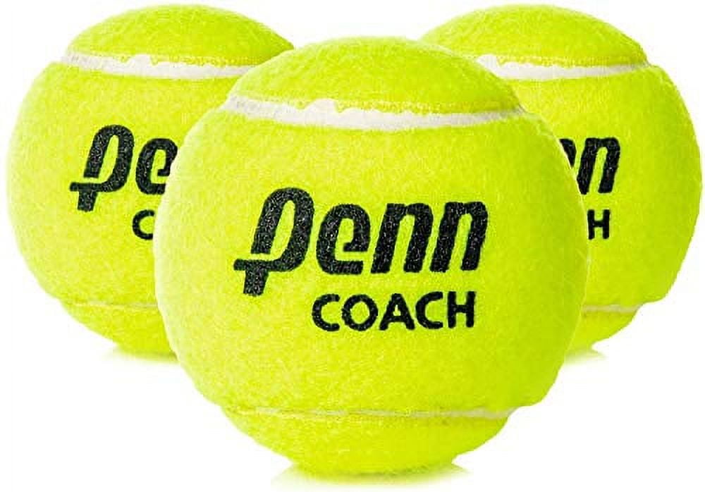 (2 pack) Penn Coach Tennis Ball Can, Pressurized, 3 New Practice Balls