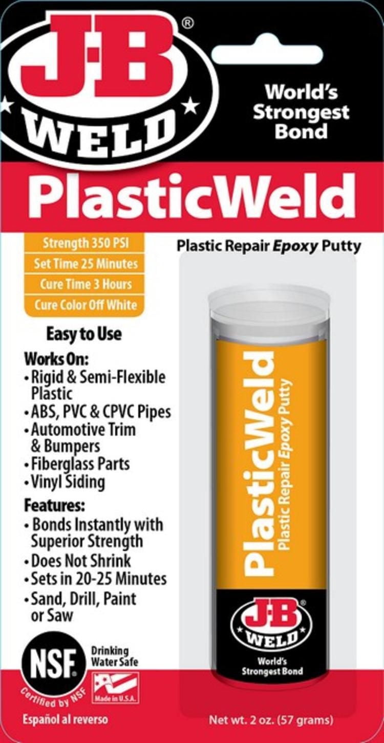 J-B Weld 8237CAN 57g 2 oz. Plastique Weld Époxy Putty Stick