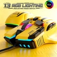 thumbnail image 2 of Hmhnsya G6 Wired RGB Ergonomic Gaming Mouse, 12 Programmable Buttons, 2 of 8