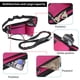 thumbnail image 4 of Correa para perro manos libres correa para correr para perro con bolsa correa elástica rosa roja y roja, 4 of 7