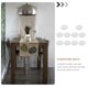 thumbnail image 3 of 10pcs Transparent Tabla Pierna Pierna Pastillas de muebles antideslizantes Protector de piso, 3 of 6
