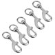 thumbnail image 1 of Clip de correa de perro shamjiam 5 clips de cadena acero inoxidable Gancho giratorio, 1 of 8